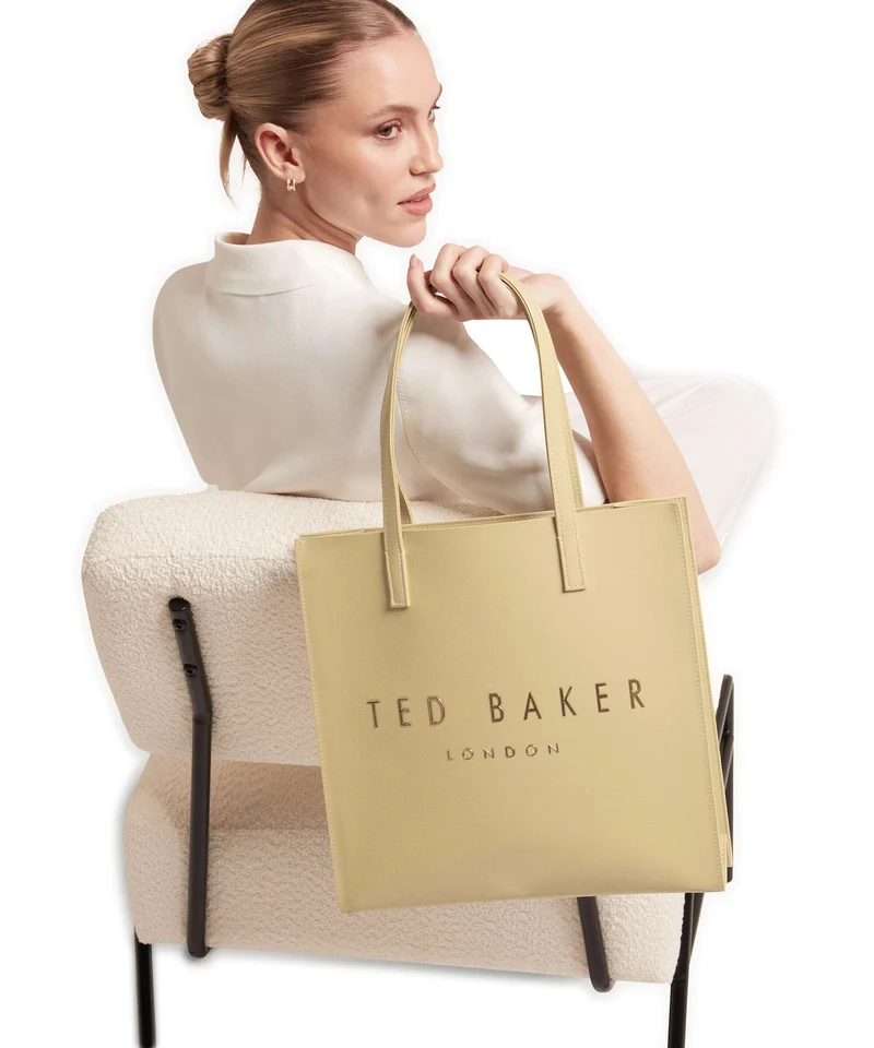 Ted Baker Crinkon Shopper yellow