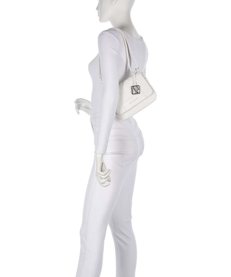 Armani Exchange Liz Umhängetasche off white