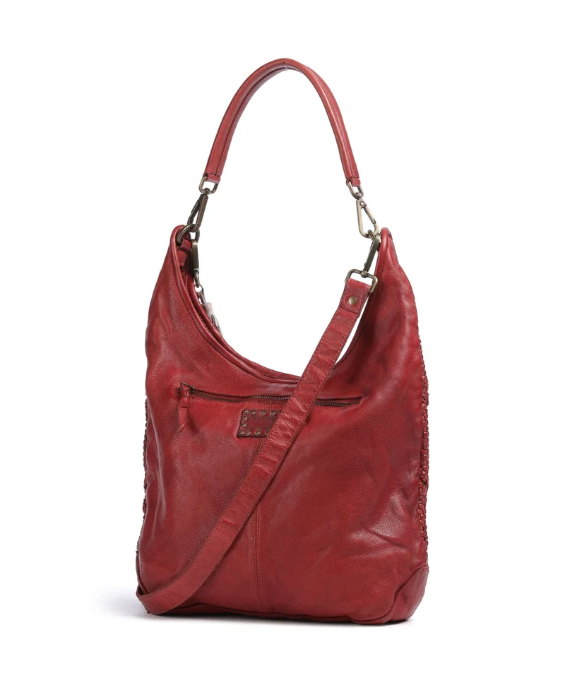 Taschendieb Wien Beatrixpark 2 Beuteltasche burgundrausch