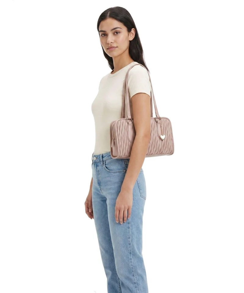 Hugo Clioh Schultertasche open red