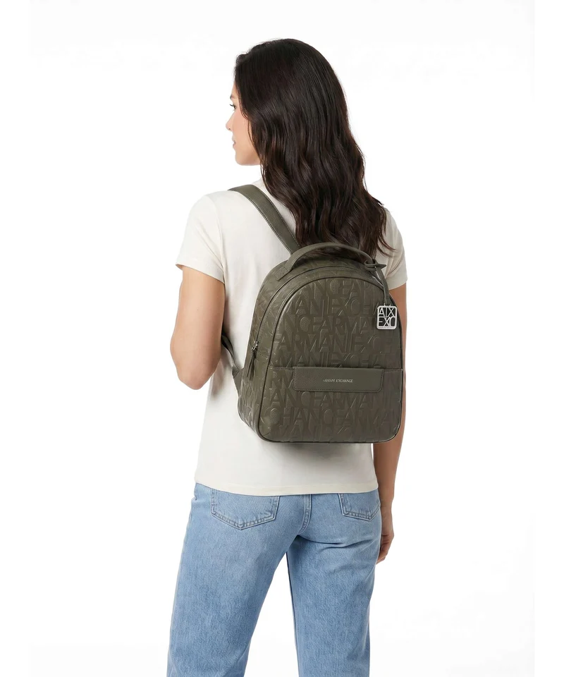 Armani Exchange Liz Pebble S Rucksack savanna