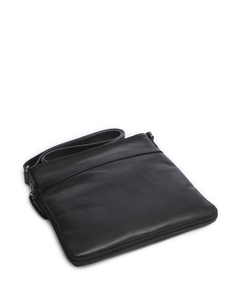 The Chesterfield Brand Wax Pull Up Cow Mirea Umhängetasche black