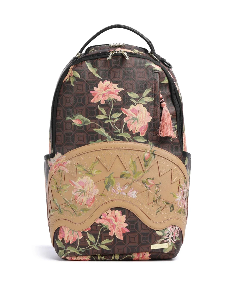 Sprayground AI Henny Floral Rucksack brown
