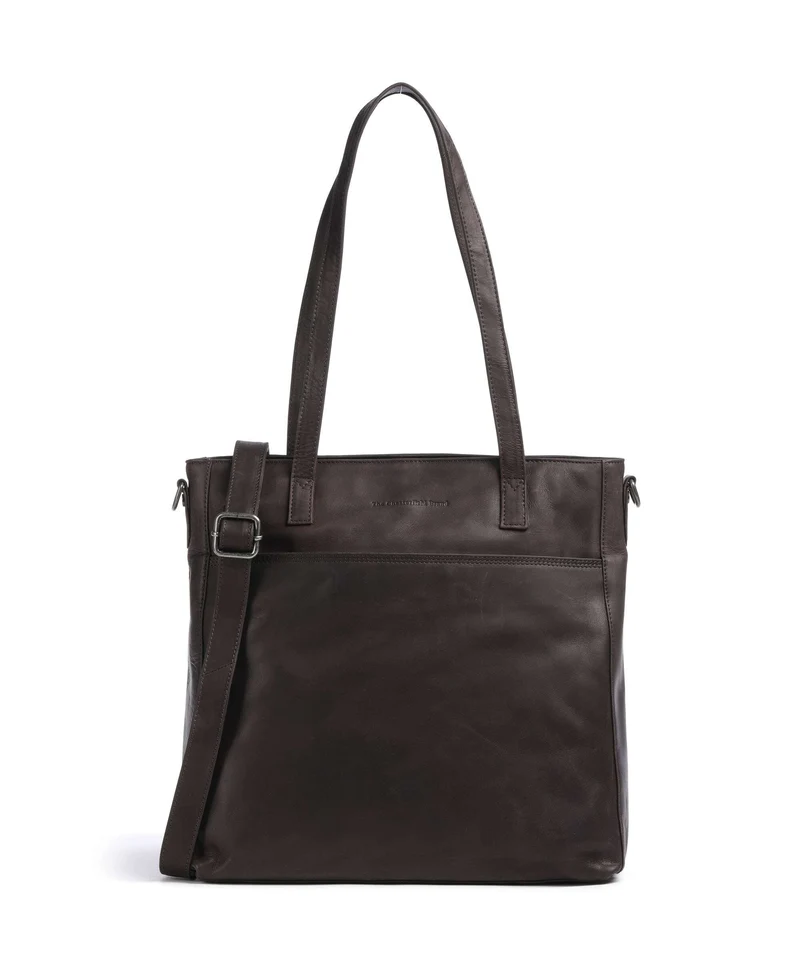 The Chesterfield Brand Wax Pull Up Cow Mosel Shopper brown