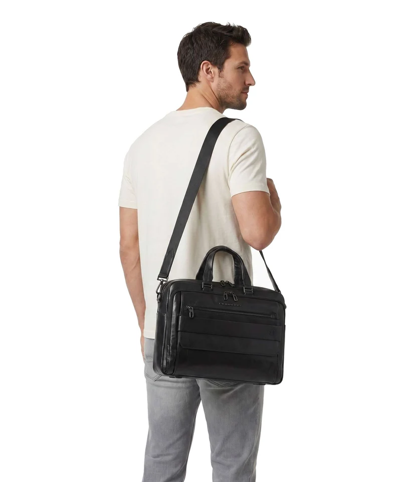 Piquadro Solm Aktentasche black