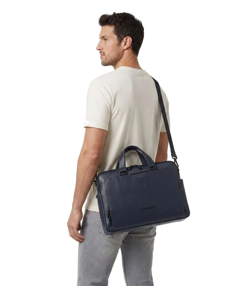 Piquadro Ael Aktentasche blue