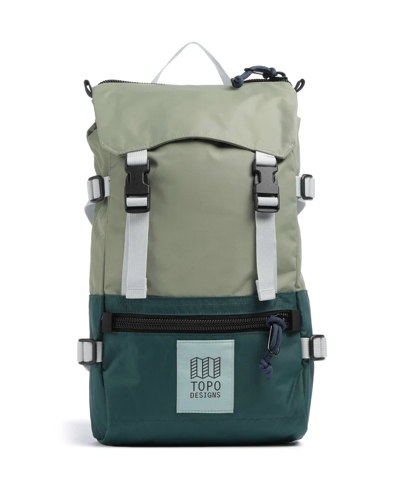 Topo Designs Rover Mini Rucksack oil green/dark pine