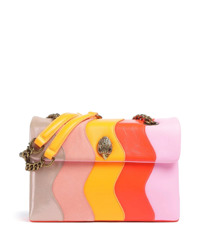 Kurt Geiger Kensington Schultertasche pink combination