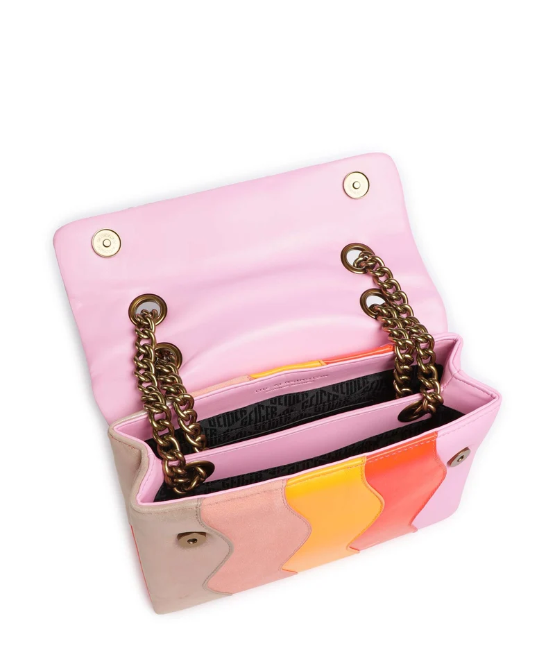 Kurt Geiger Kensington Schultertasche pink combination
