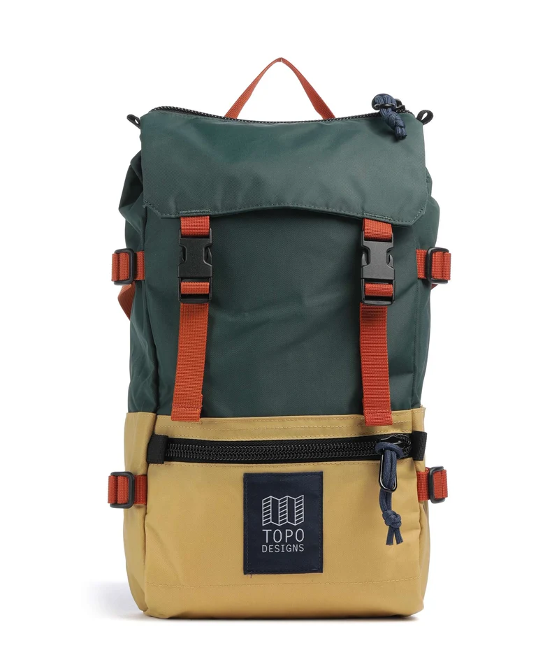 Topo Designs Rover Mini Rucksack forest/goldenrod