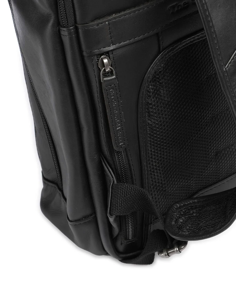 The Chesterfield Brand Wax Pull Up Cow Detroit Rucksack black