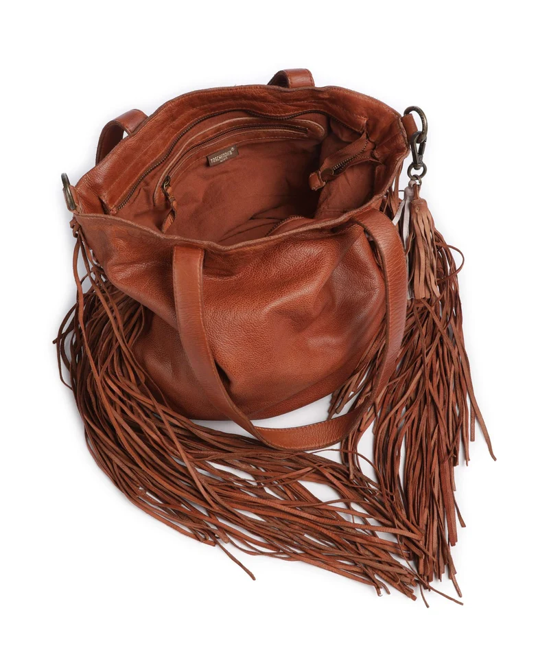 Taschendieb Wien Löwengasse 6x Shopper cognac