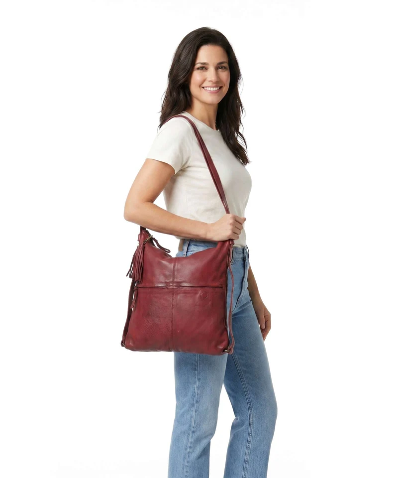 Taschendieb Wien Kaisterstrasse 3 Rucksack-Tasche burgundrausch