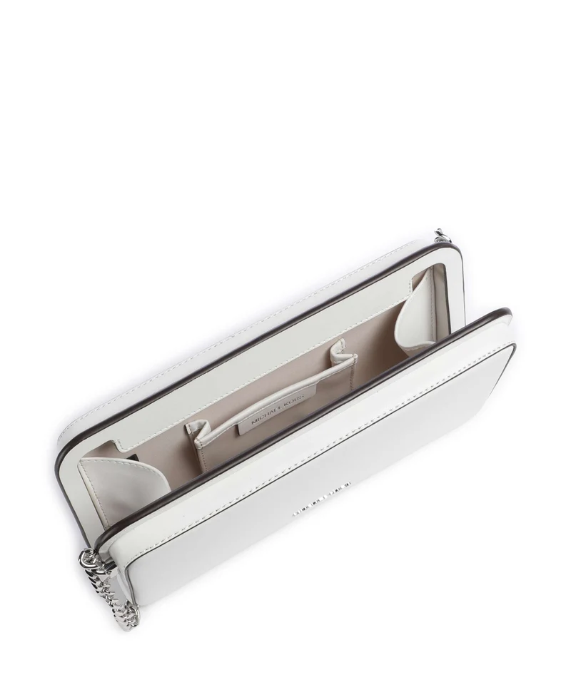 Michael Kors Goldie Schultertasche optic white