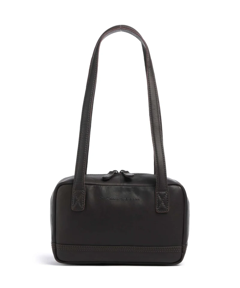 The Chesterfield Brand Wax Pull Up Cow Fenno Schultertasche brown