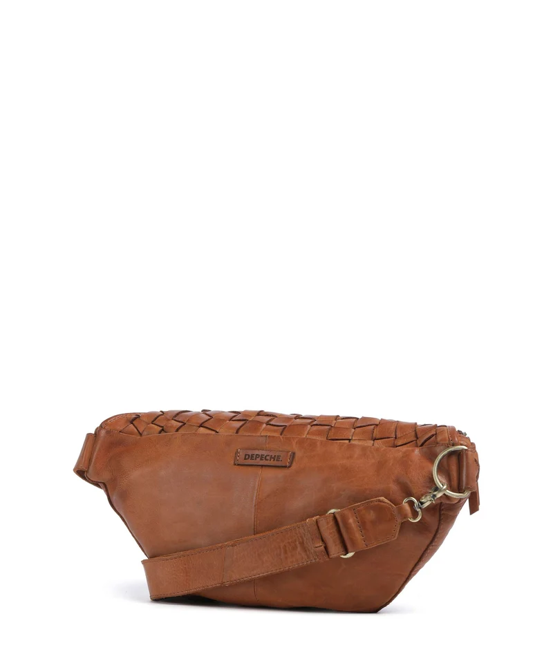 Depeche Warsaw Gürteltasche vintage cognac