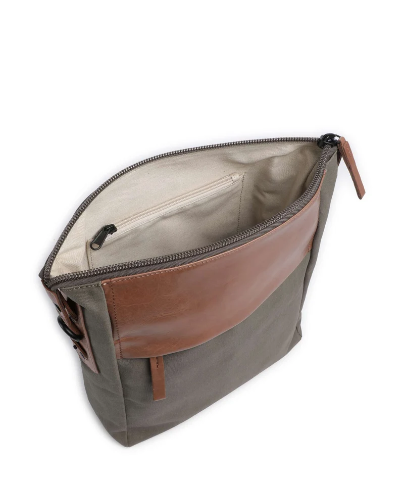 Harold's Wax Umhängetasche khaki