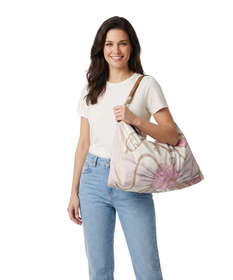 Liu Jo Foulard Beuteltasche st metall/soft peony