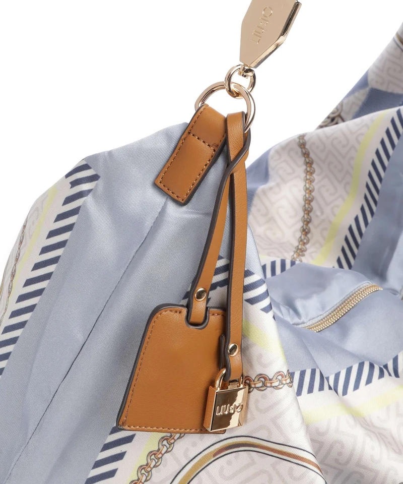 Liu Jo Foulard Beuteltasche st metall/light denim