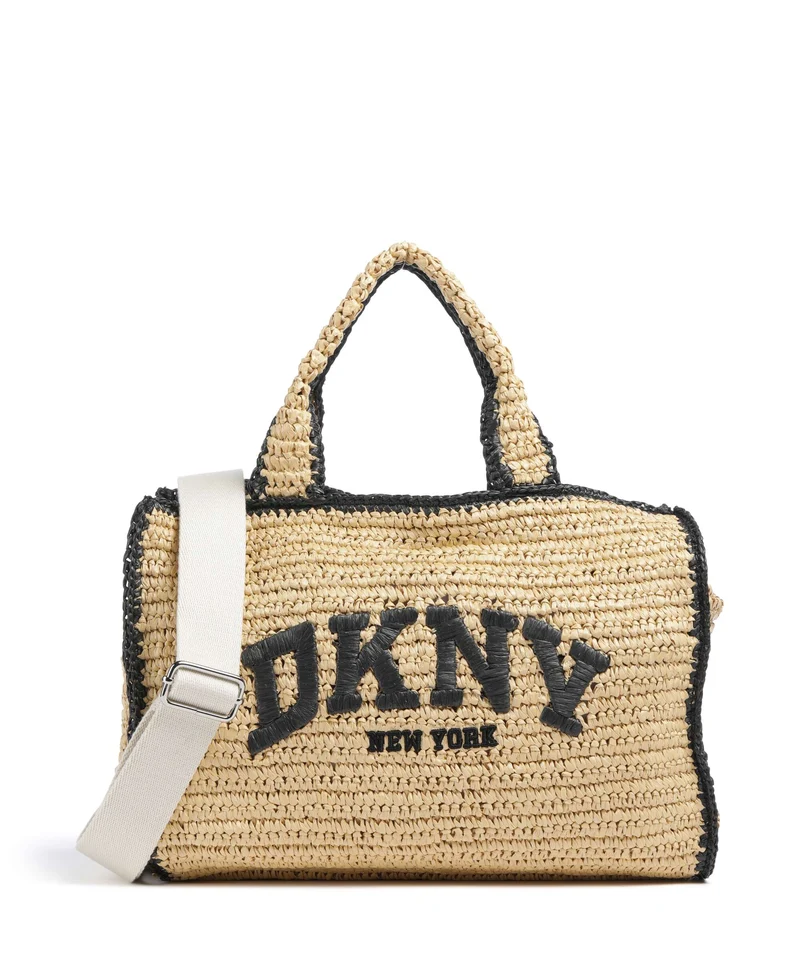 DKNY Hadlee Medium Handtasche natural/black