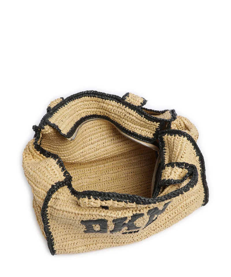 DKNY Hadlee Medium Handtasche natural/black