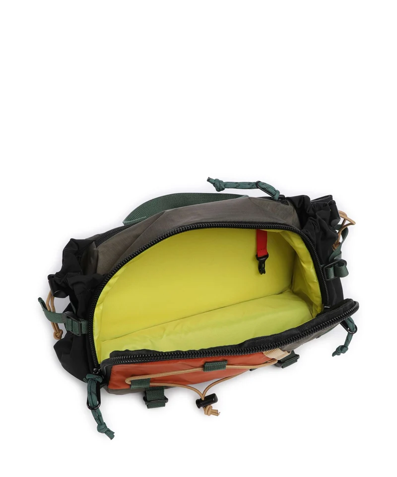 Topo Designs Mountain Hydro Gürteltasche woodland/terracotta