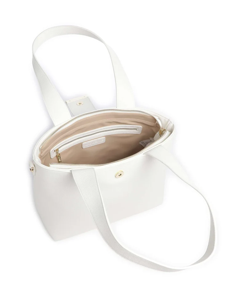 Valentino Bags Dione Re Shopper bianco