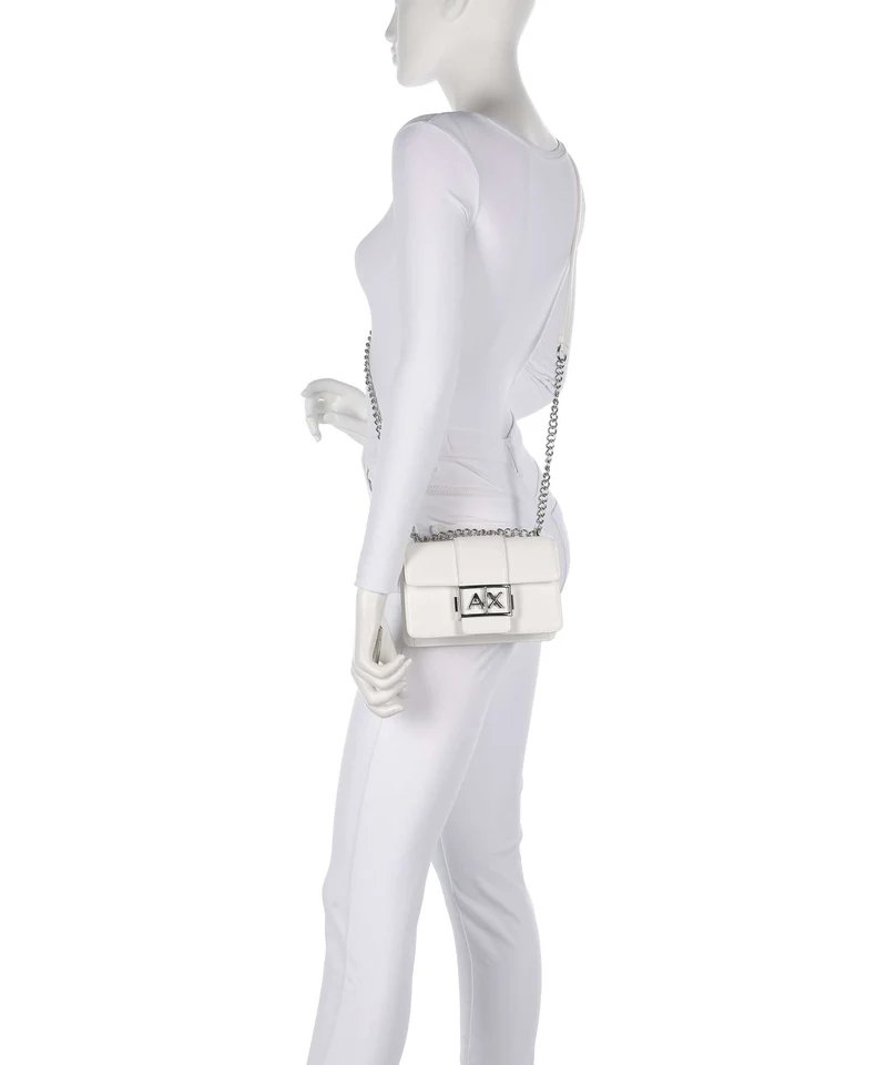 Armani Exchange Wonder S Schultertasche off white