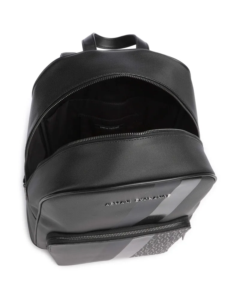 Armani Exchange Dylan Rucksack black/gunmetal/shiny black