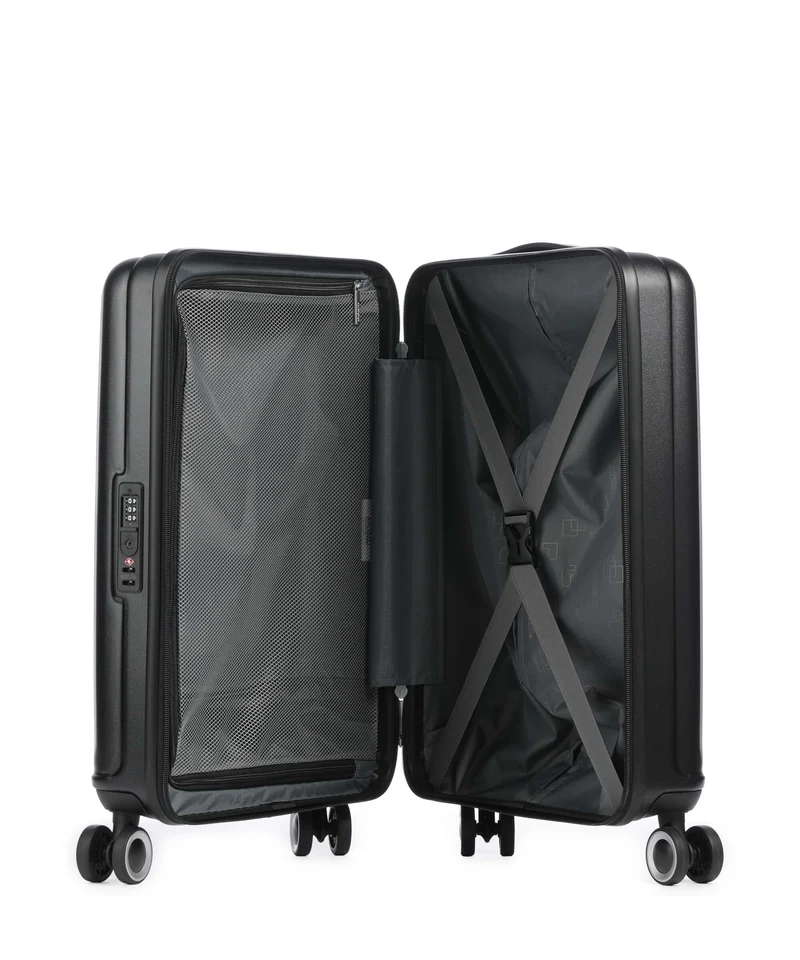 American Tourister Sunset Hills 4-Rollen Trolley black