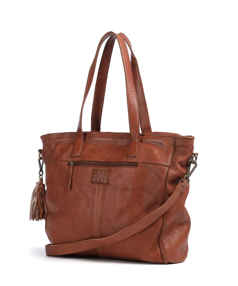 Taschendieb Wien Fröhlichgasse 1 Shopper cognac