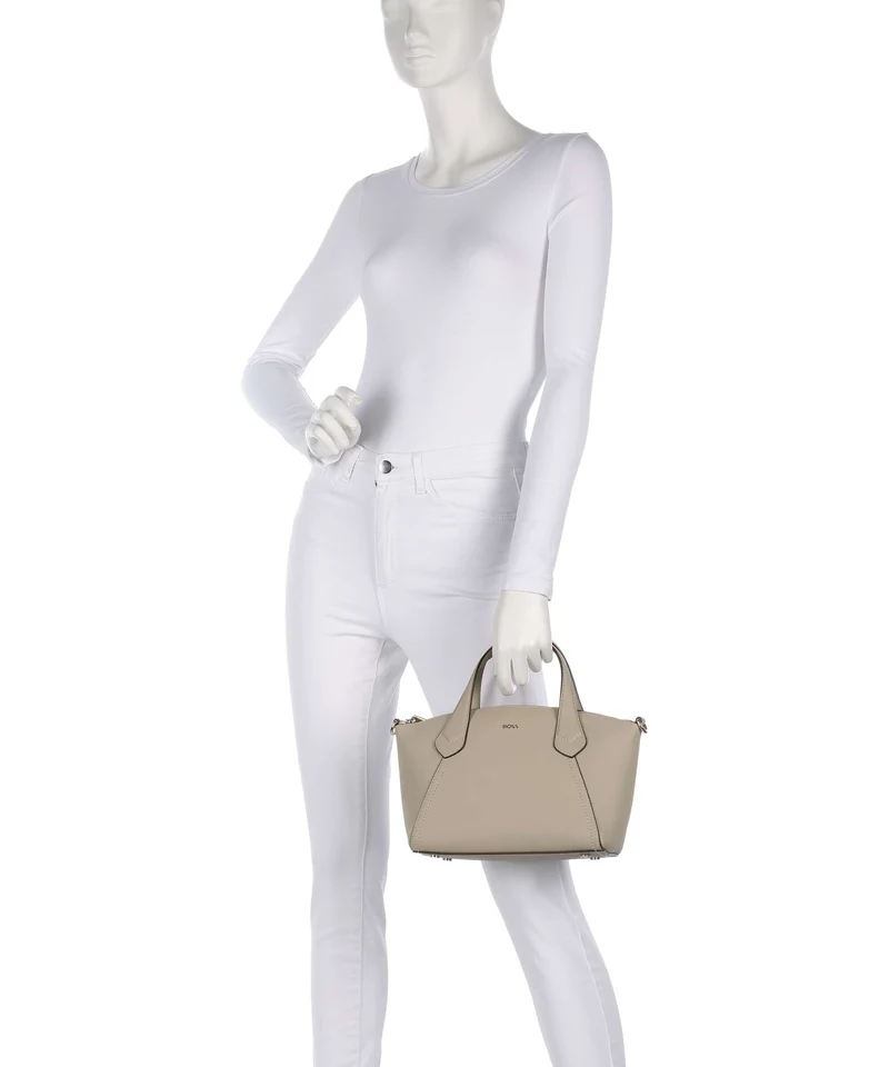 BOSS Lenah S Handtasche light beige
