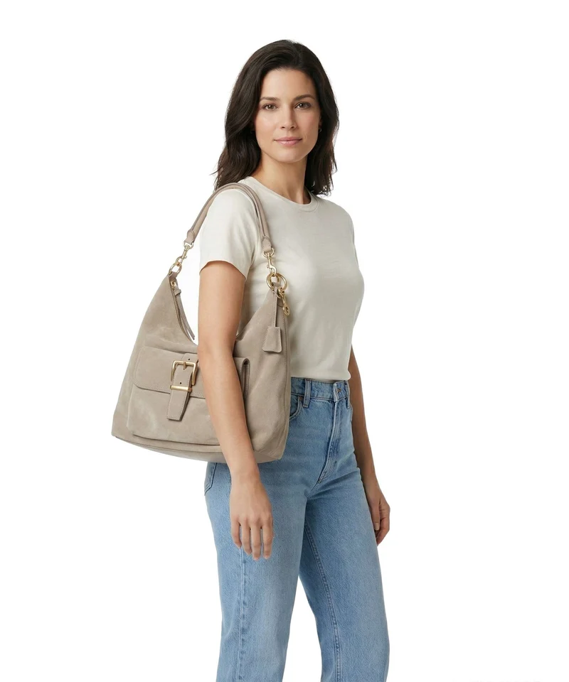Marc O'Polo Caamu M Beuteltasche earthy taupe