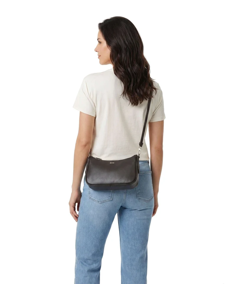 BOSS Numah Umhängetasche dark brown