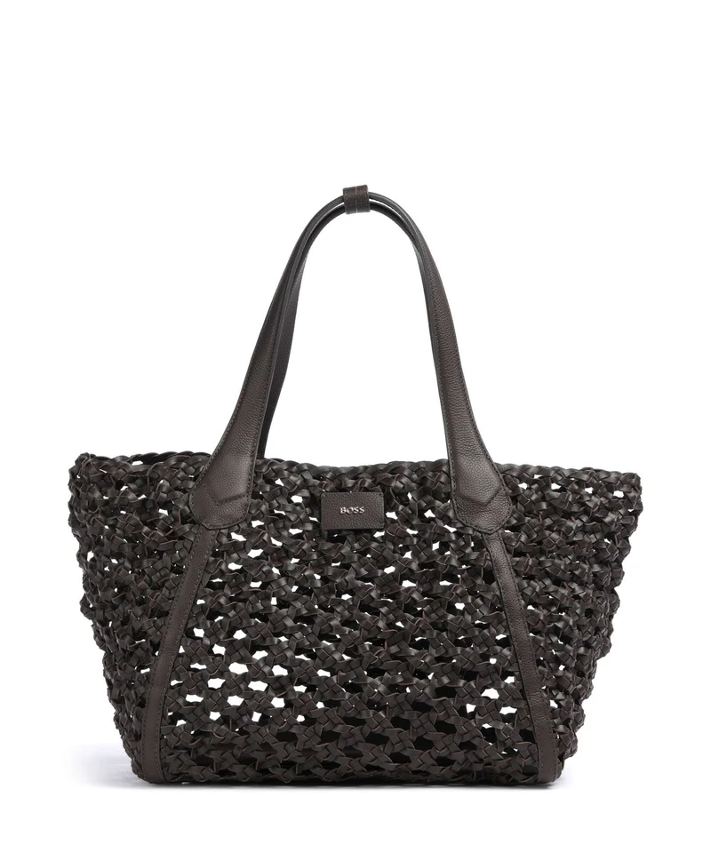 BOSS Lenah Beuteltasche dark brown