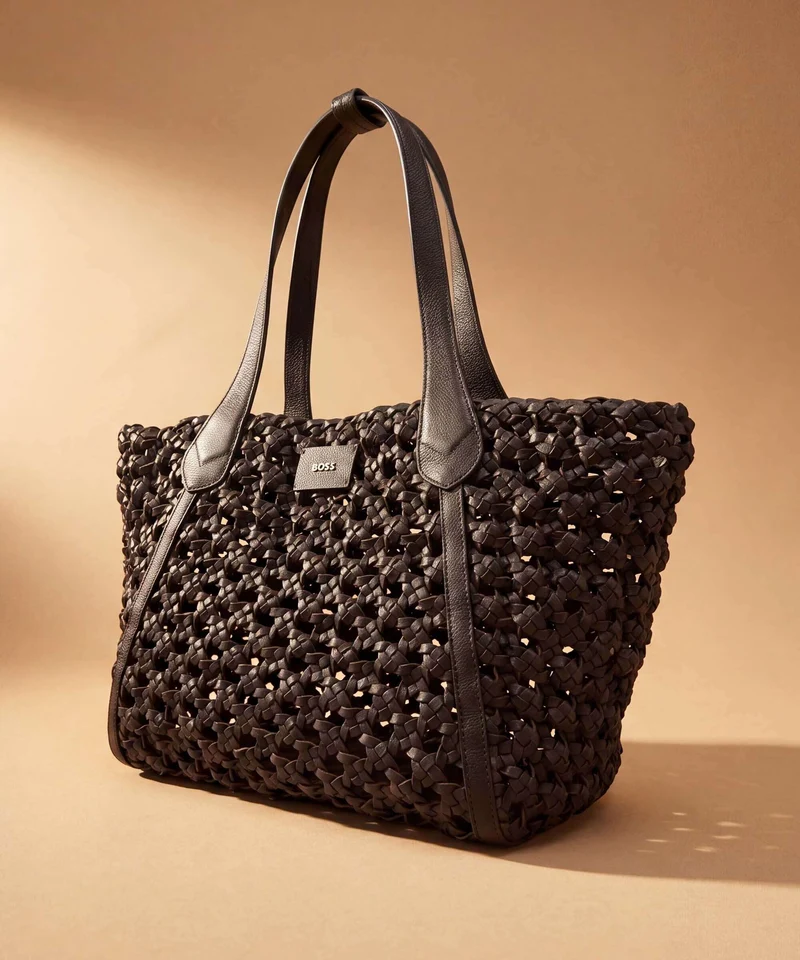 BOSS Lenah Beuteltasche dark brown