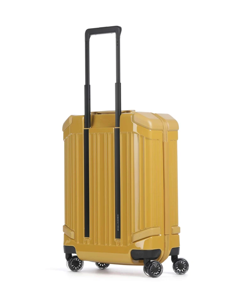 Piquadro POP 4-Rollen Trolley mustard