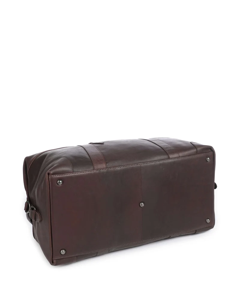 The Chesterfield Brand Wax Pull Up Cow Portsmouth 2 Weekender brown