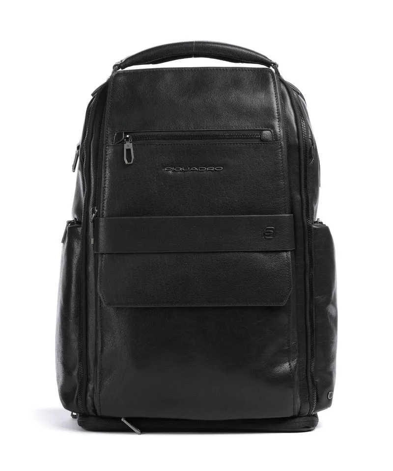 Piquadro Solm Reiserucksack black