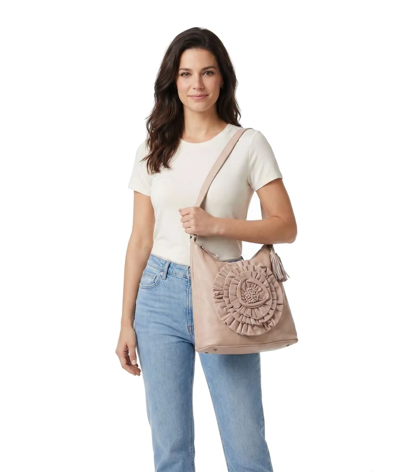 Taschendieb Wien Rosenhügelstrasse 1 Beuteltasche linen rose