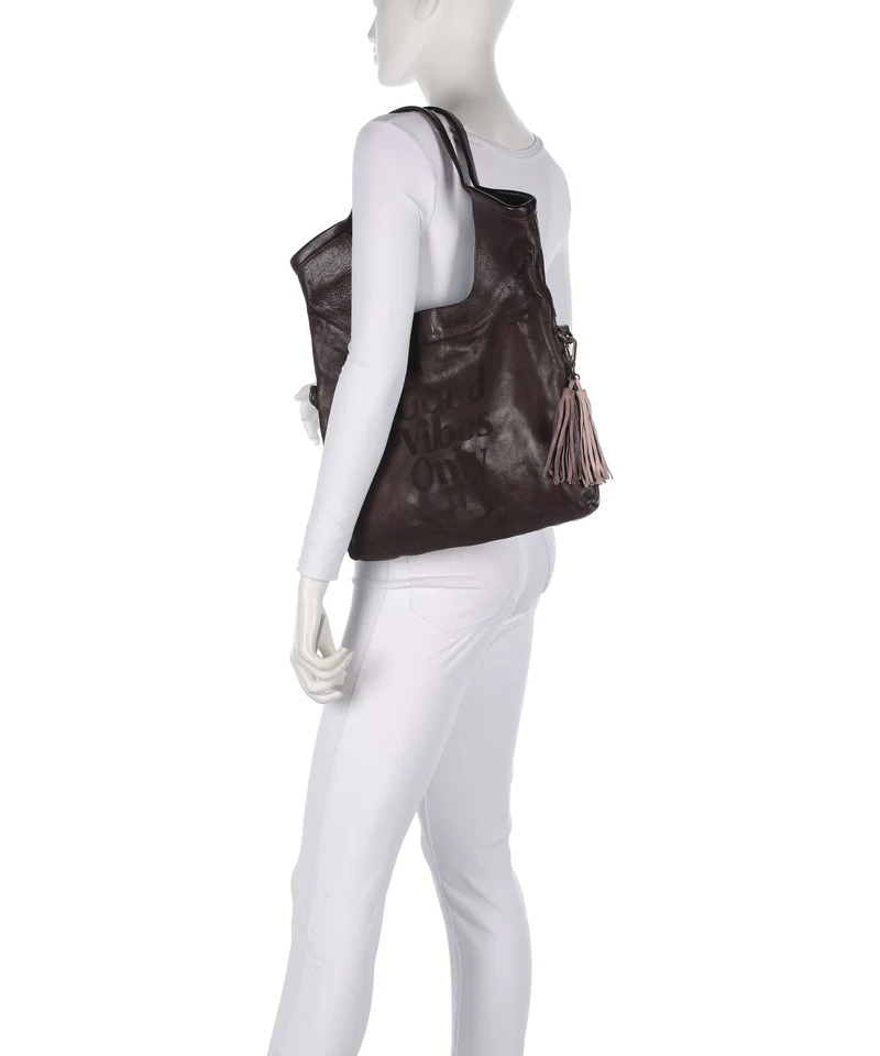 Taschendieb Wien Gutstrasse 2 Beuteltasche mokka