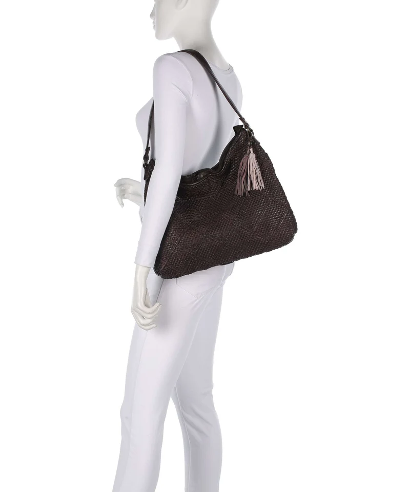 Taschendieb Wien Beatrixpark 1 Beuteltasche mokka