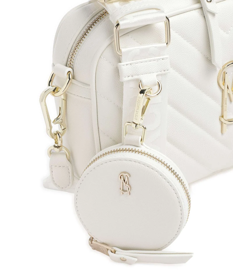 Steve Madden BZIRIA Umhängetasche white/gold