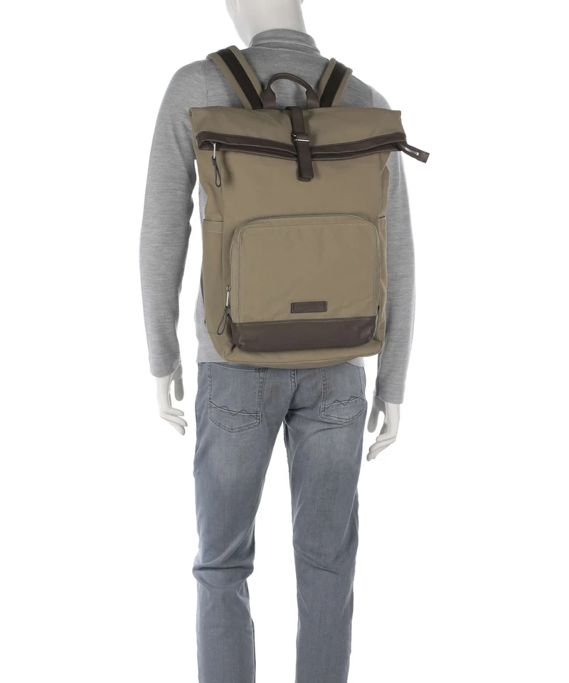 Marc O'Polo Mory M Rolltop Rucksack charlston grey