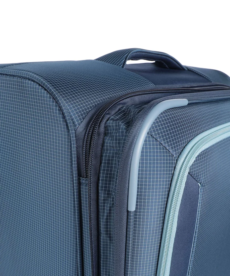Travelite Corsiica 4-Rollen Trolley Set blue