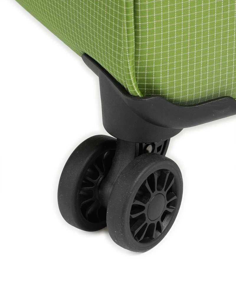Travelite Corsiica 4-Rollen Trolley Set fresh green