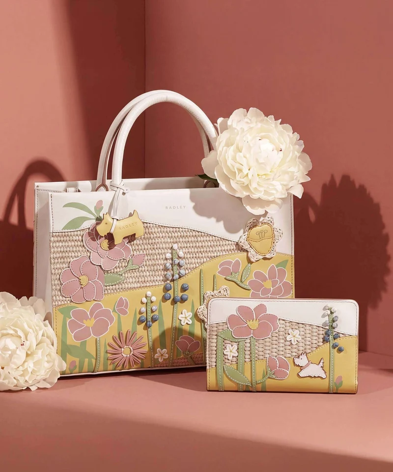 Radley London Spring Blooms Handtasche salt