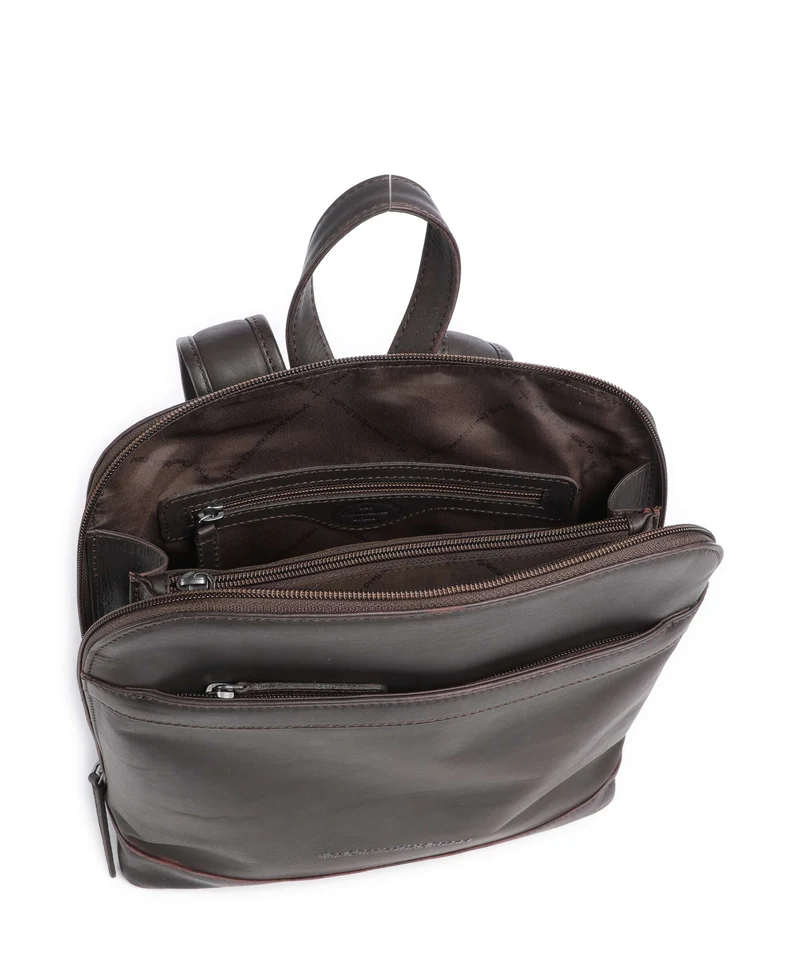 The Chesterfield Brand Wax Pull Up Cow Tigris Rucksack brown