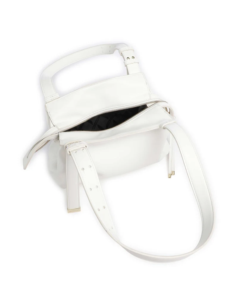 Armani Exchange Alice S Schultertasche off white