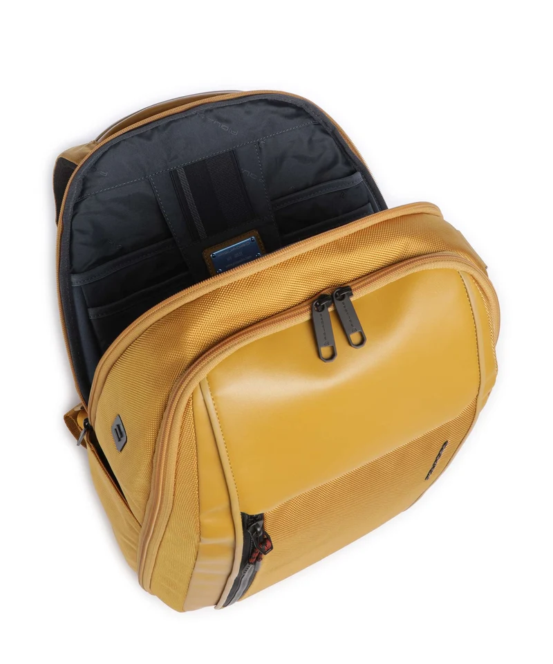 Piquadro Lyss Easyjet Reiserucksack yellow
